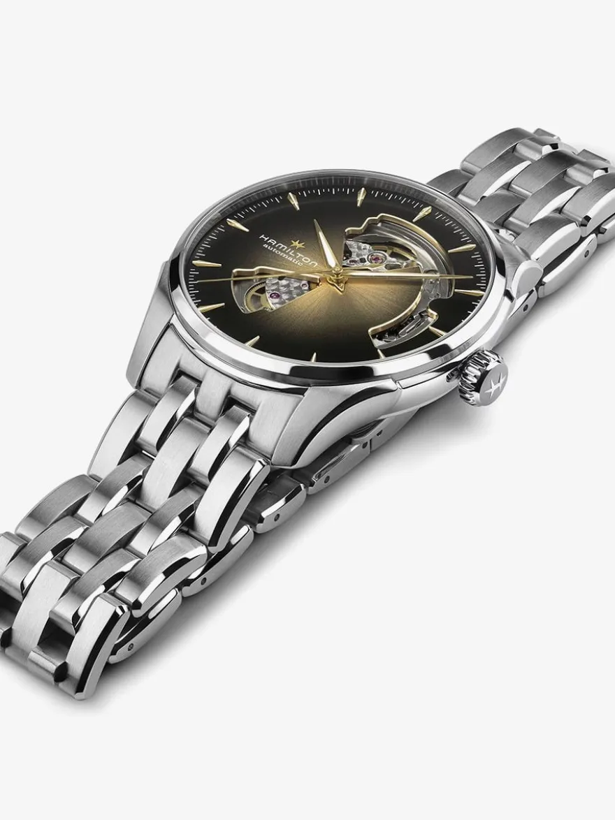 Hamilton Jazzmaster Open Heart 40mm H32675101 + Luxe Cadeau