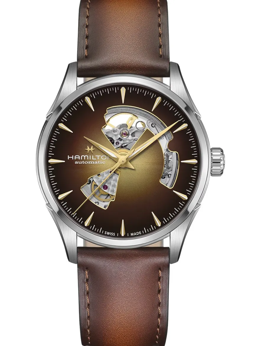 Hamilton Jazzmaster Open Heart 42mm H32705501 + Luxe Cadeau