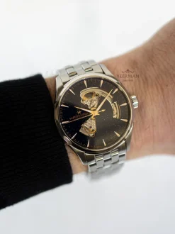 Hamilton Jazzmaster Open Heart 42mm H32705140 + Luxe Cadeau