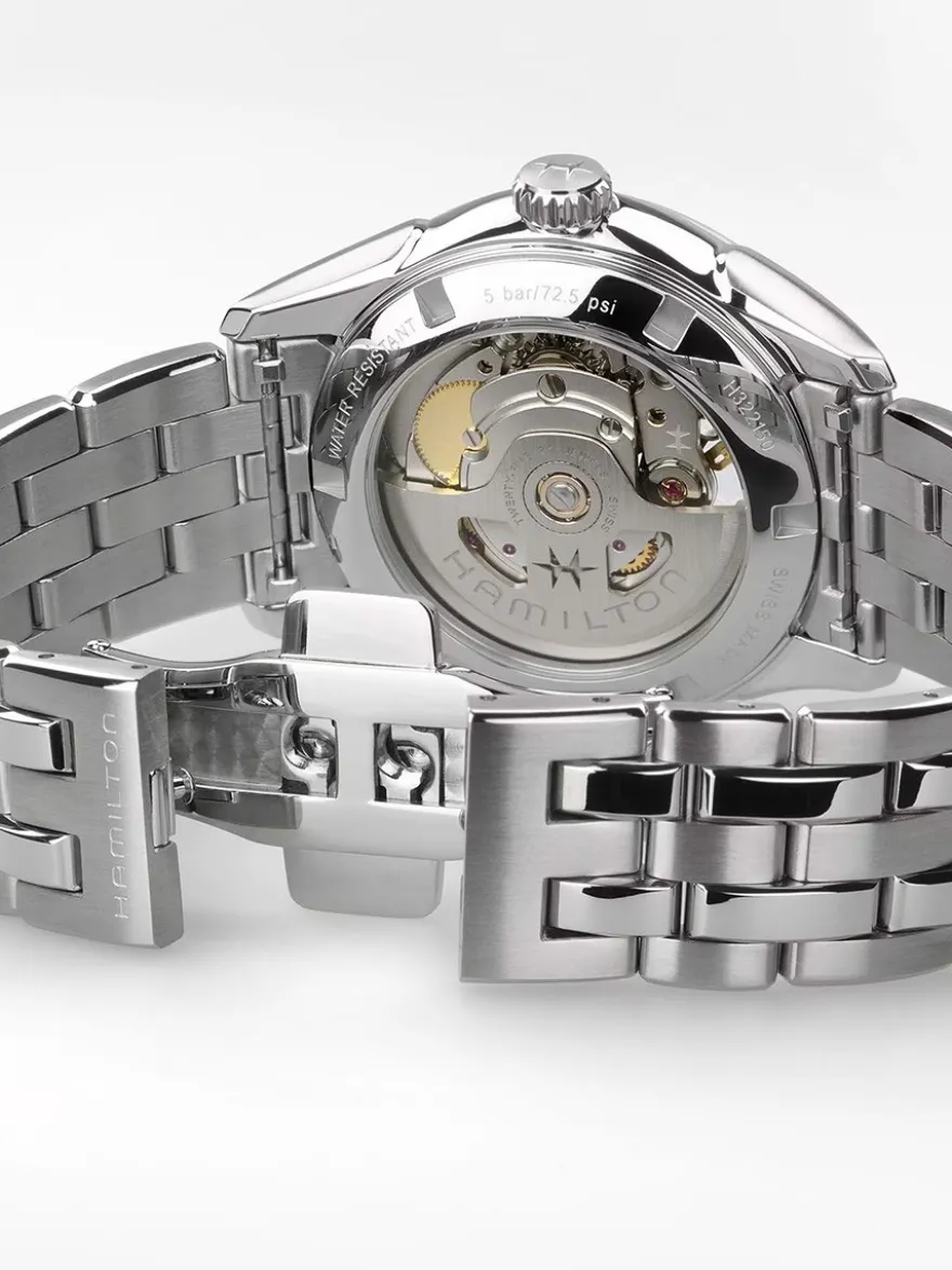 Hamilton Jazzmaster Open Heart 36mm H32215142 + Luxe Cadeau