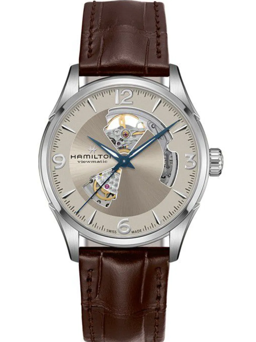 Hamilton Jazzmaster Open Heart H32705521 + Luxe Cadeau