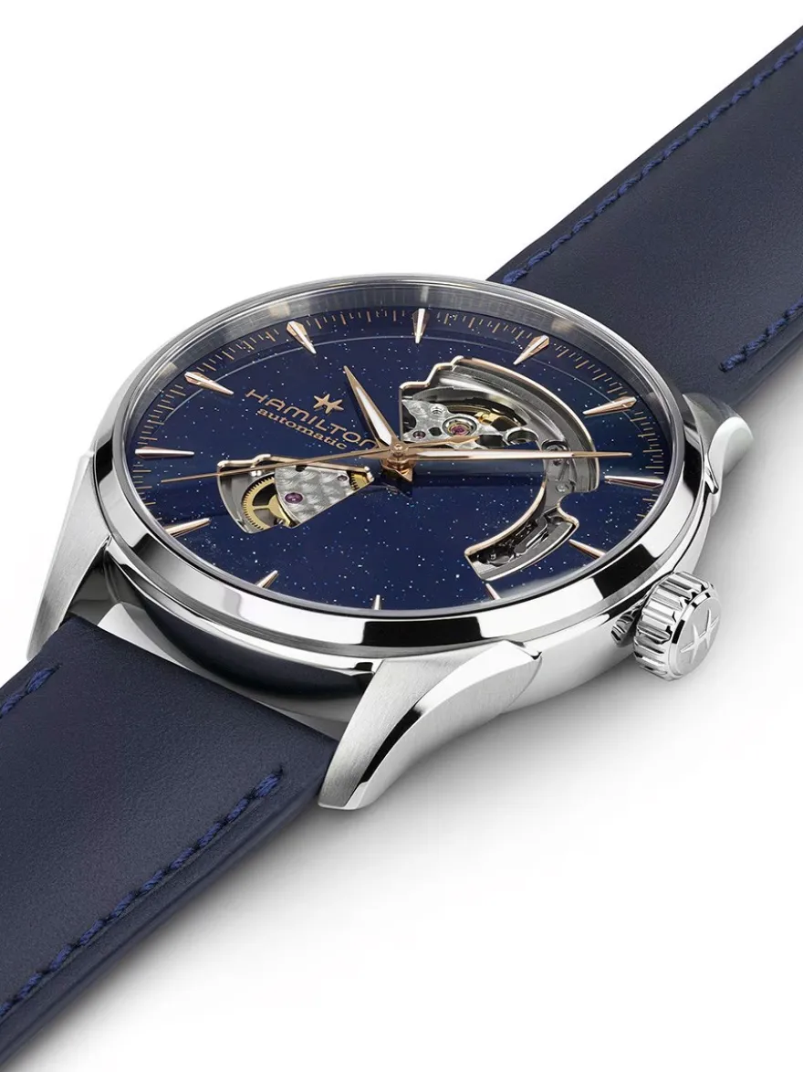 Hamilton Jazzmaster Open Heart 42mm H32705640 + Luxe Cadeau