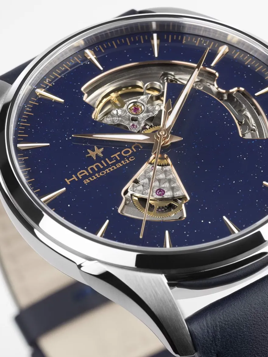 Hamilton Jazzmaster Open Heart 42mm H32705640 + Luxe Cadeau