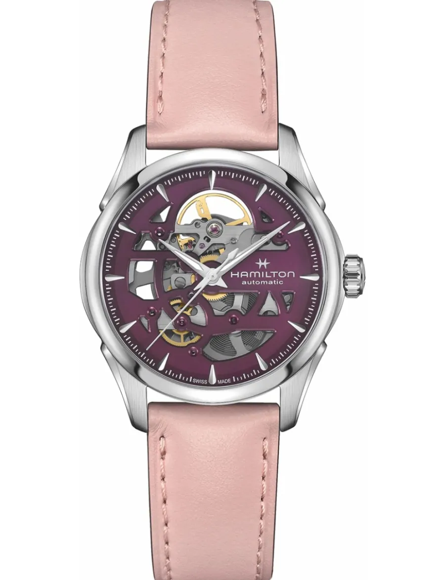 Hamilton Jazzmaster Skeleton Lady H32265801 + Luxe Cadeau
