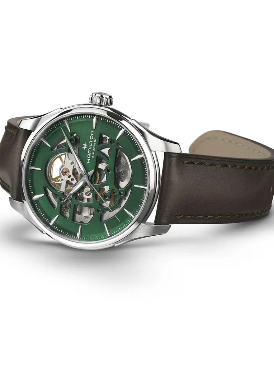 Hamilton Jazzmaster Skeleton H42535560 + Luxe Cadeau
