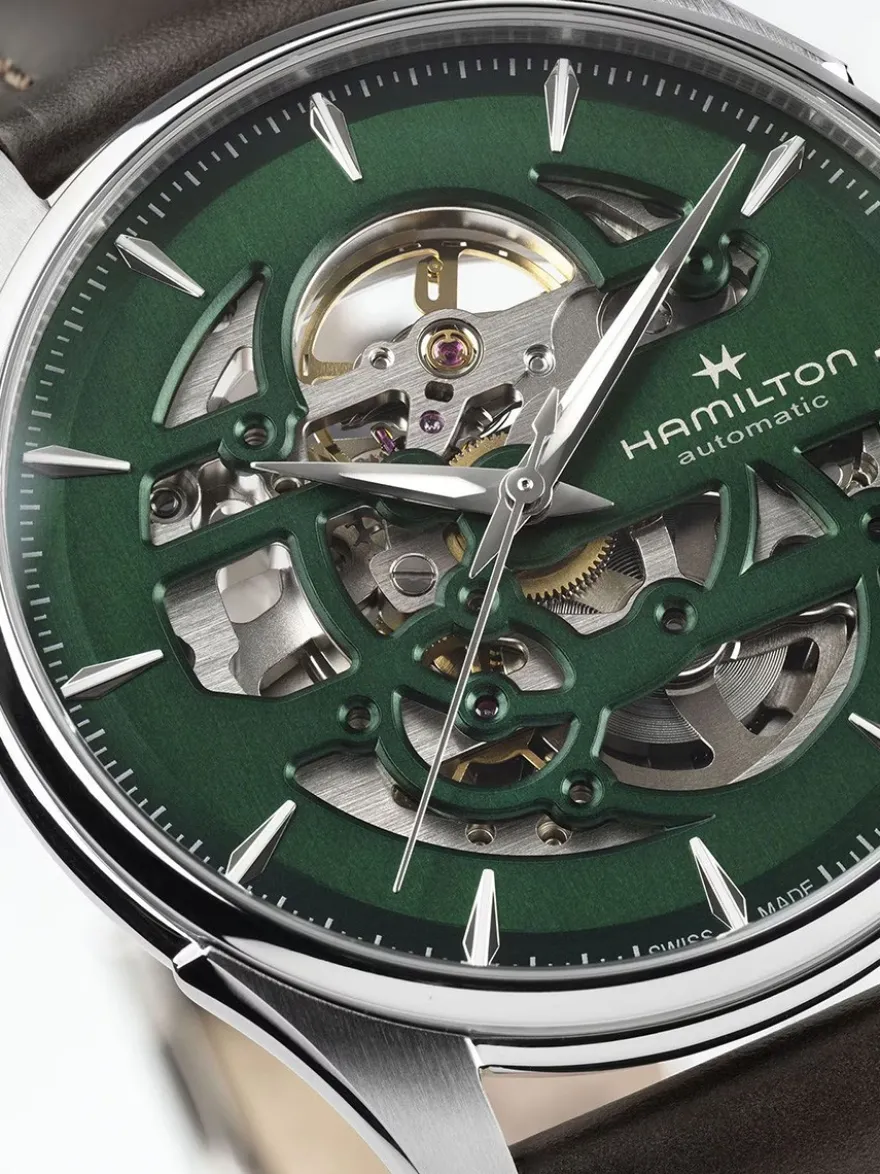 Hamilton Jazzmaster Skeleton H42535560 + Luxe Cadeau