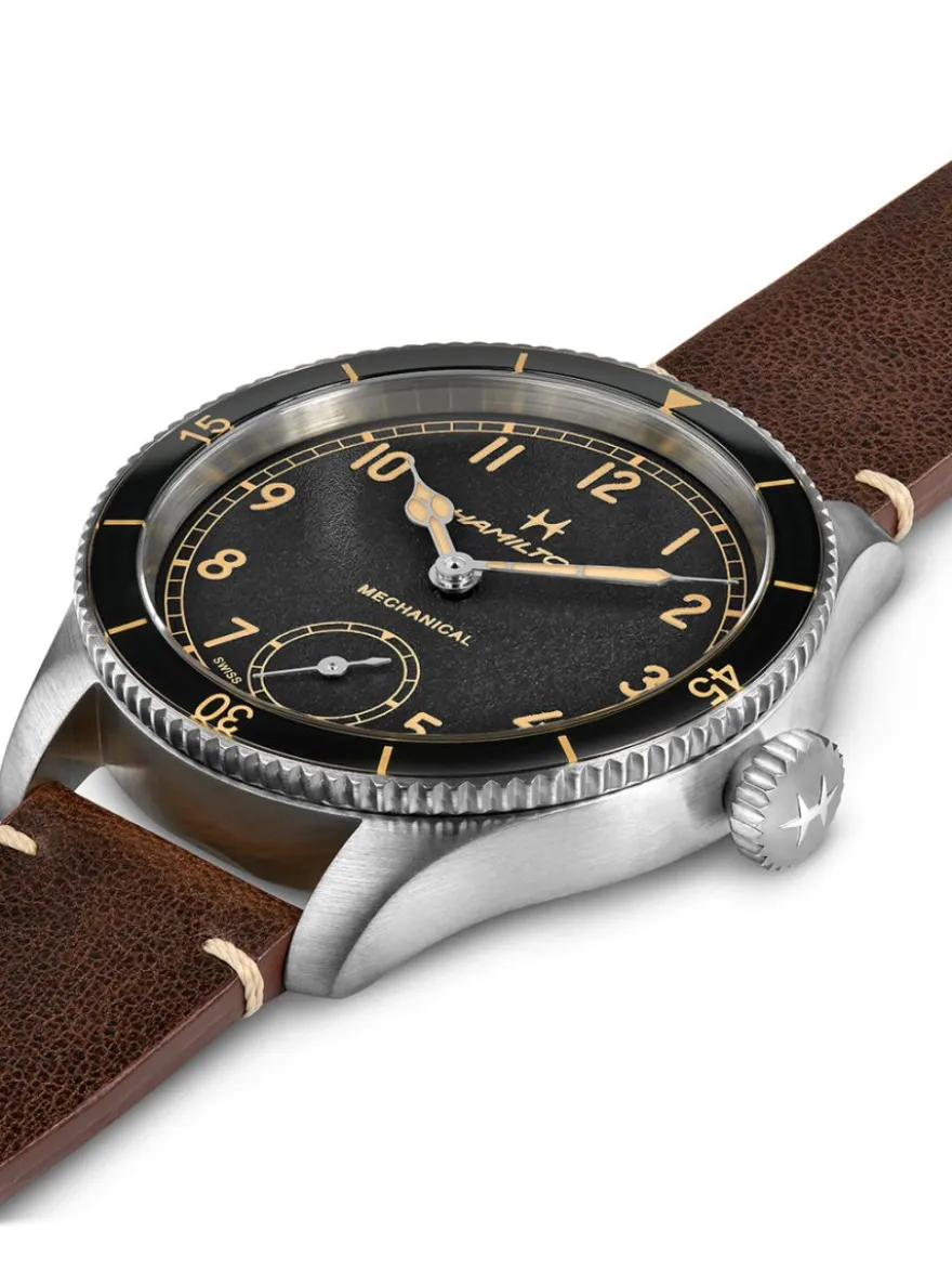 Hamilton Khaki Aviation Pilot Pioneer H76719530 + Cadeau