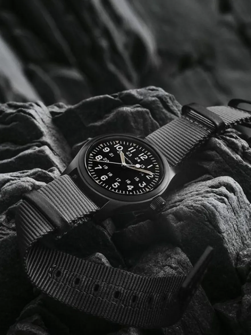 Hamilton Khaki Field H69409930 + Luxe cadeau
