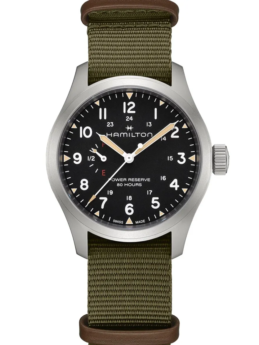 Hamilton Khaki Field Mechanical Power Reserve H69509930 + Luxe Cadeau