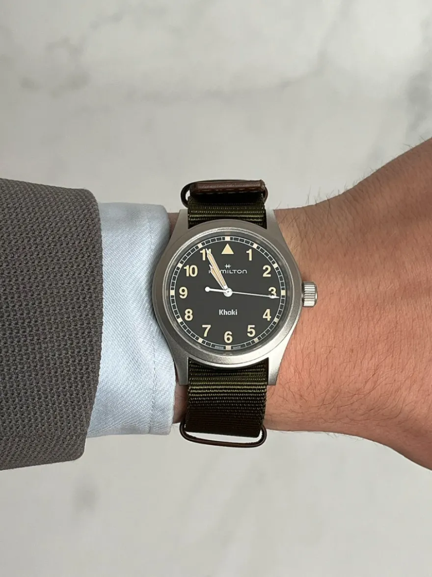 Hamilton Khaki Field 38mm H69401930 + Luxe Cadeau