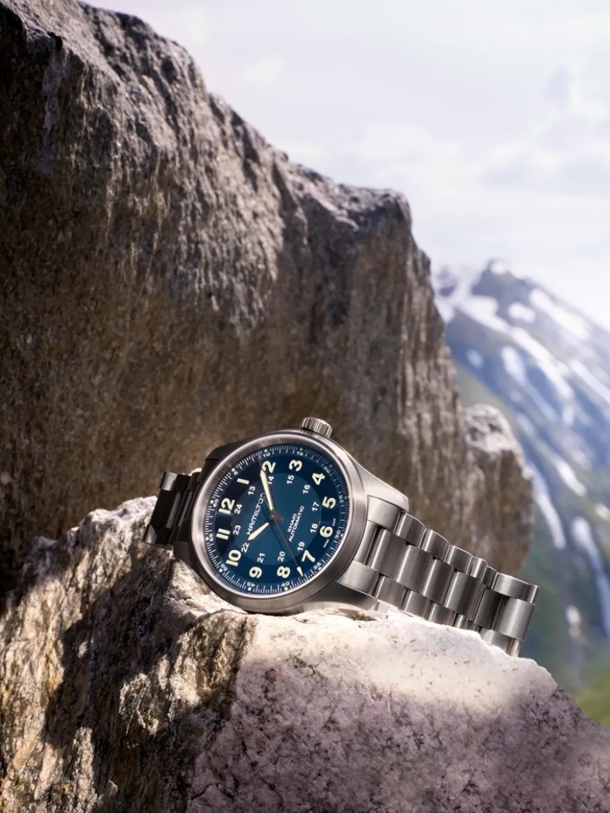 Hamilton Khaki Field Titanium H70545140 + Luxe Cadeau