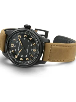 Hamilton Khaki Field Titanium H70665533 + Luxe Cadeau