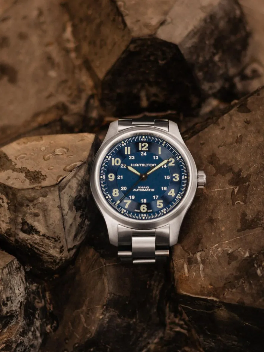 Hamilton Khaki Field Titanium H70205140 + Luxe Cadeau