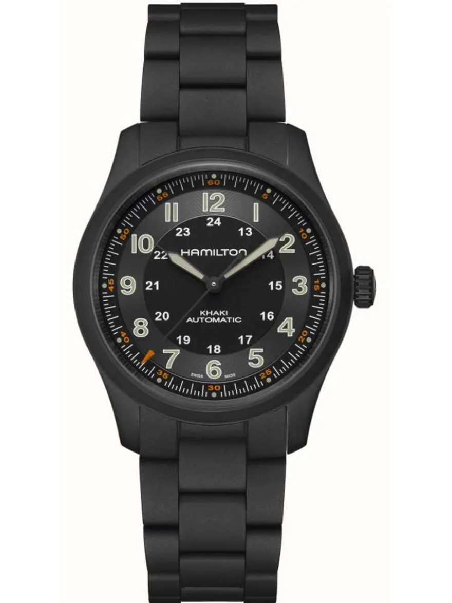 Hamilton Khaki Field Titanium H70215130 + Luxe Cadeau