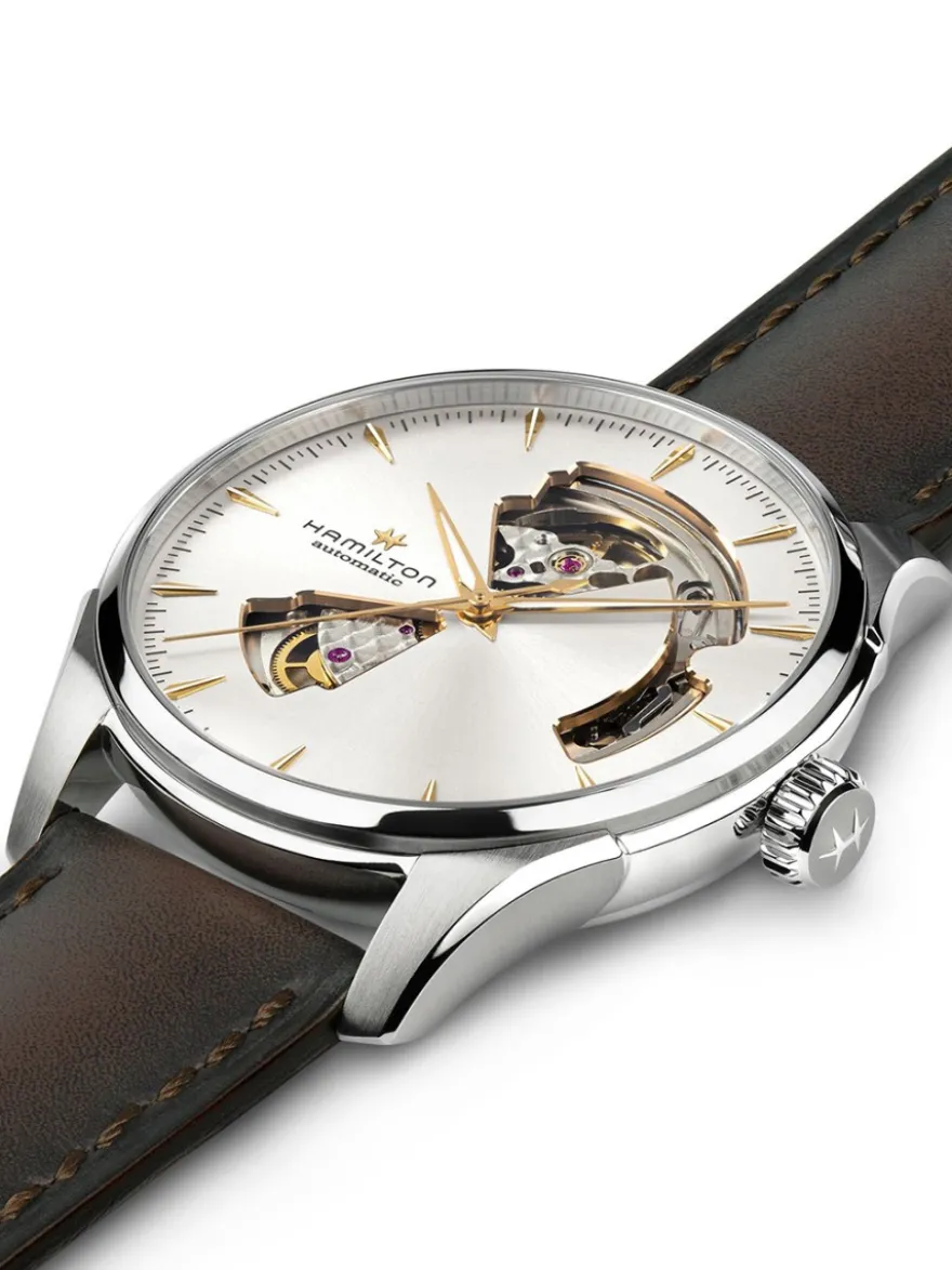 Hamiton Jazzmaster Open Heart 36mm H32215642 + Luxe Cadeau