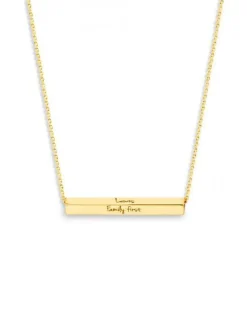 Just Franky Cube Bar Collier | SALE