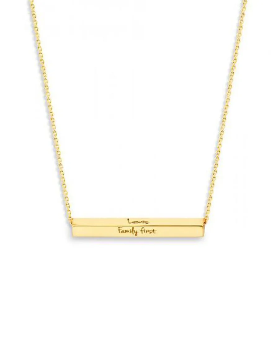 Just Franky Cube Bar Collier | SALE