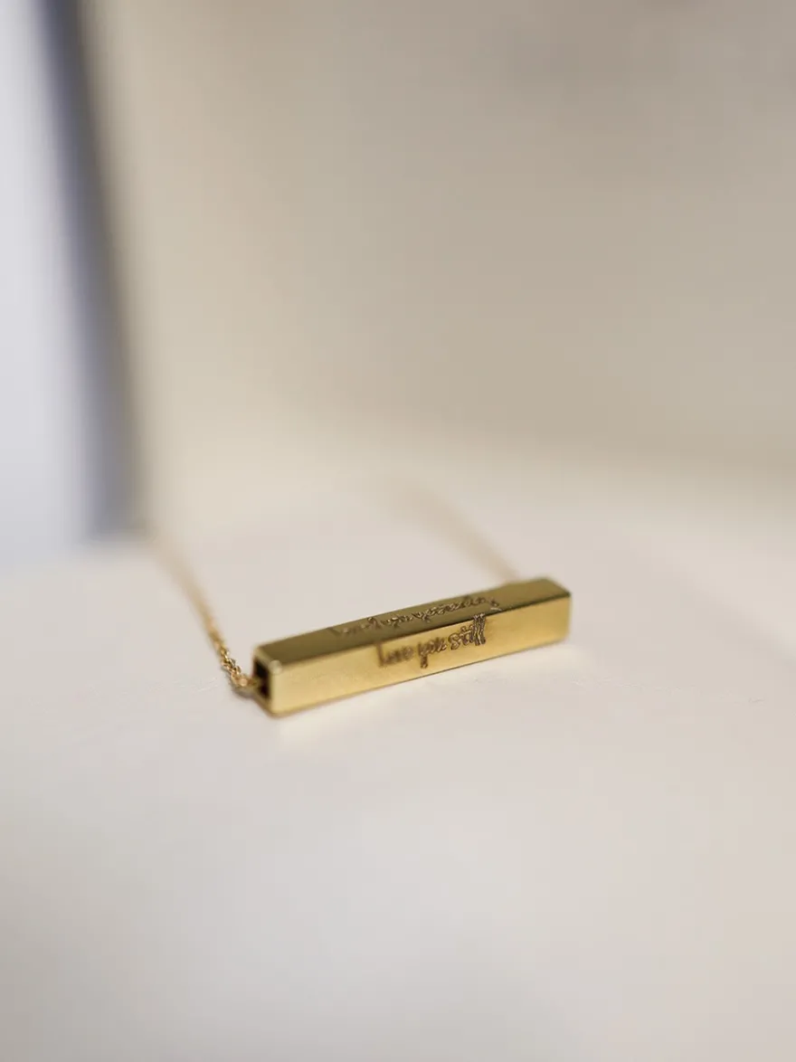 Just Franky Cube Bar Collier | SALE