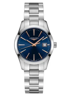 Longines Classic Conquest 34mm L2.386.4.92.6 + Luxe Cadeau