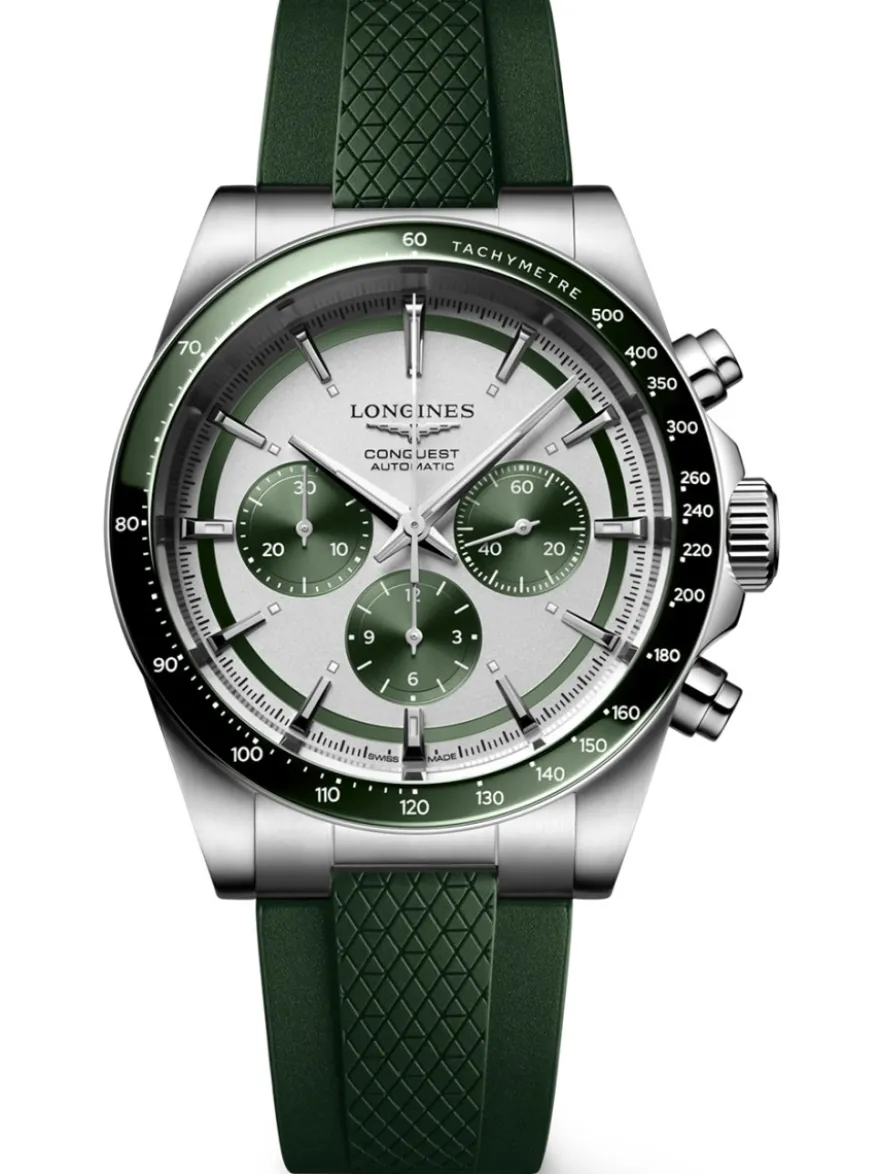 Longines Conquest Chronograph L3.835.4.02.9 + Luxe Cadeau