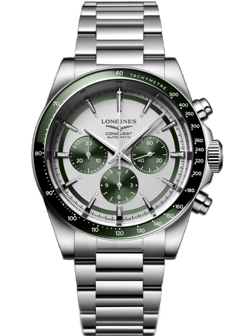 Longines Conquest Chronograph L3.835.4.02.6 + Luxe Cadeau