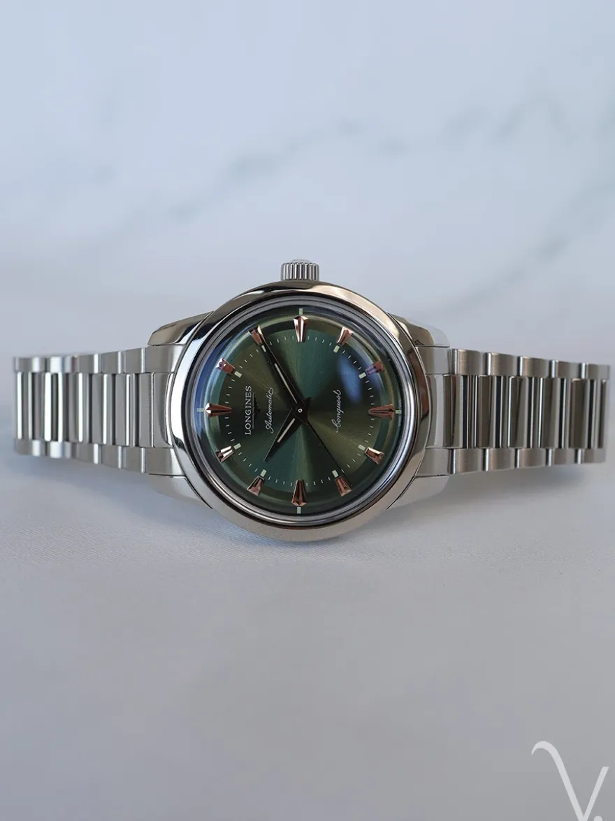 Longines Conquest Heritage 38mm L1.649.4.02.6 + Luxe Cadeau