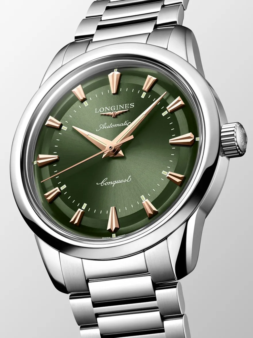 Longines Conquest Heritage 38mm L1.649.4.02.6 + Luxe Cadeau
