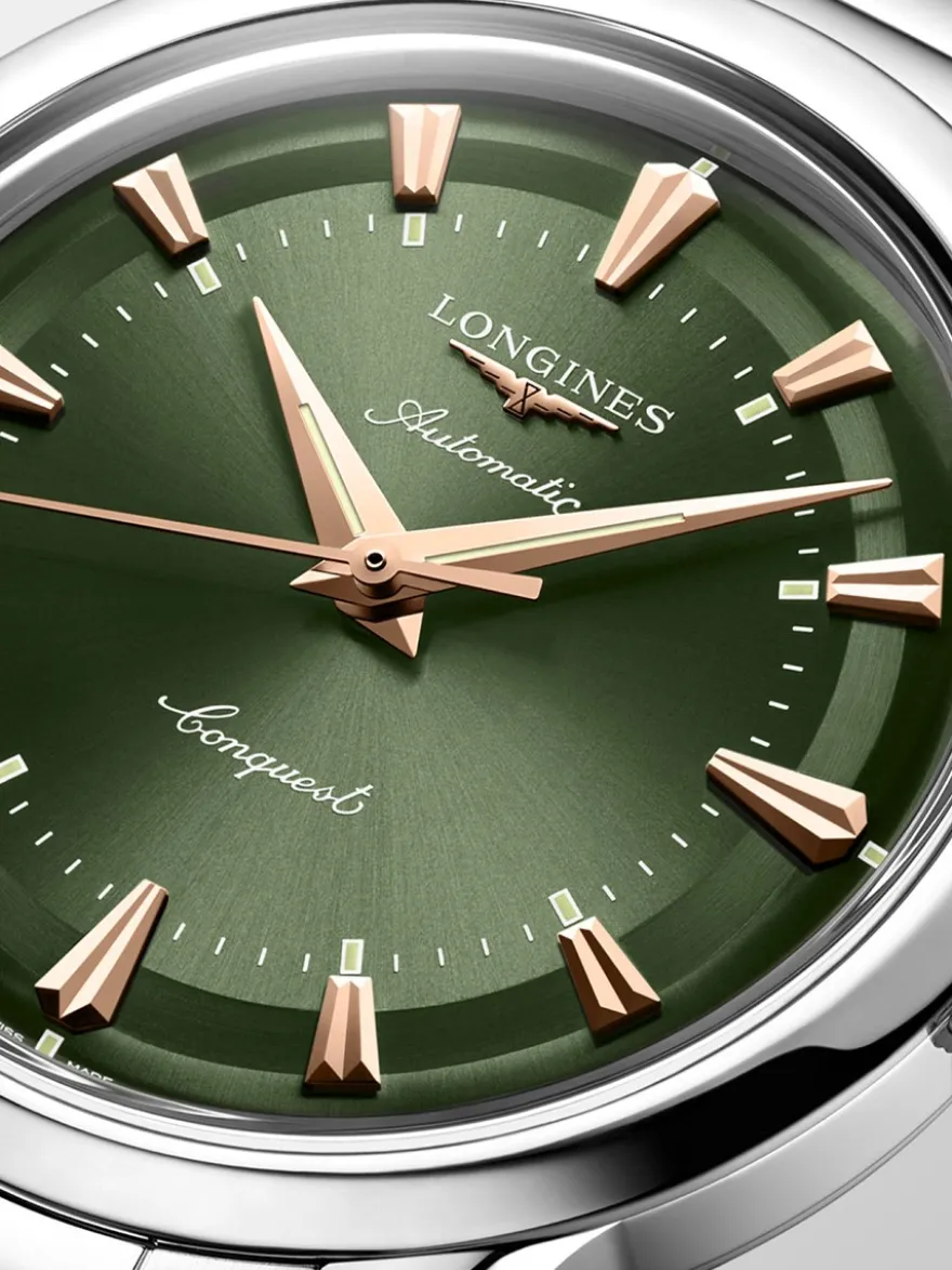 Longines Conquest Heritage 38mm L1.649.4.02.6 + Luxe Cadeau