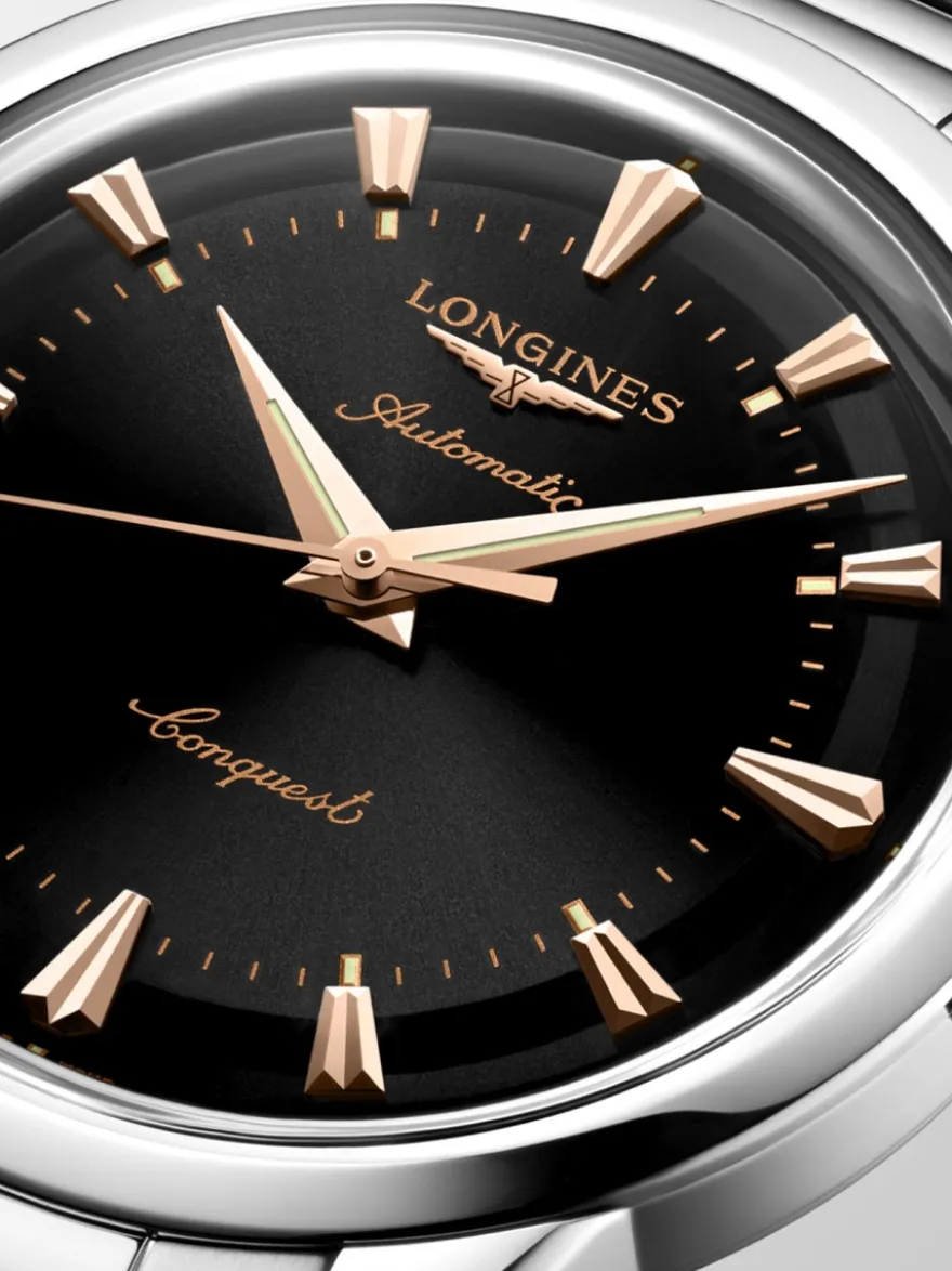 Longines Conquest Heritage 40mm L1.650.4.52.6 + Luxe Cadeau
