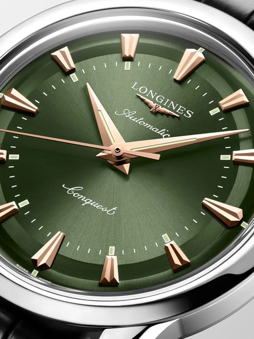 Longines Conquest Heritage 38mm L1.649.4.02.2 + Luxe Cadeau