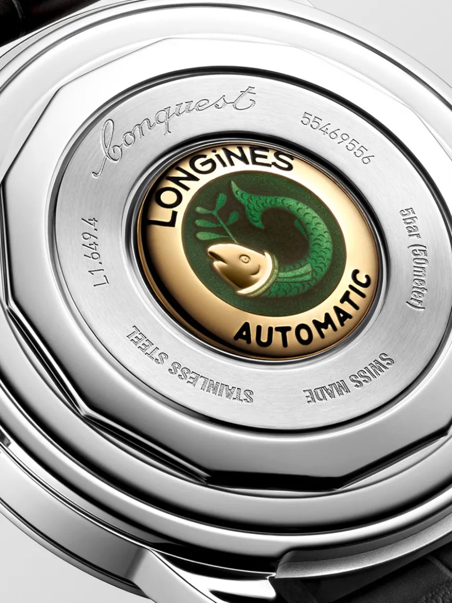 Longines Conquest Heritage 38mm L1.649.4.02.2 + Luxe Cadeau