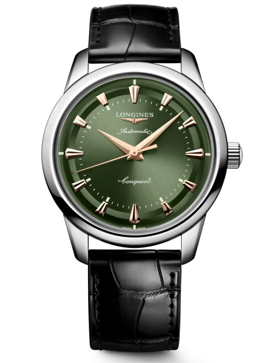 Longines Conquest Heritage 40mm L1.650.4.02.2 + Luxe Cadeau