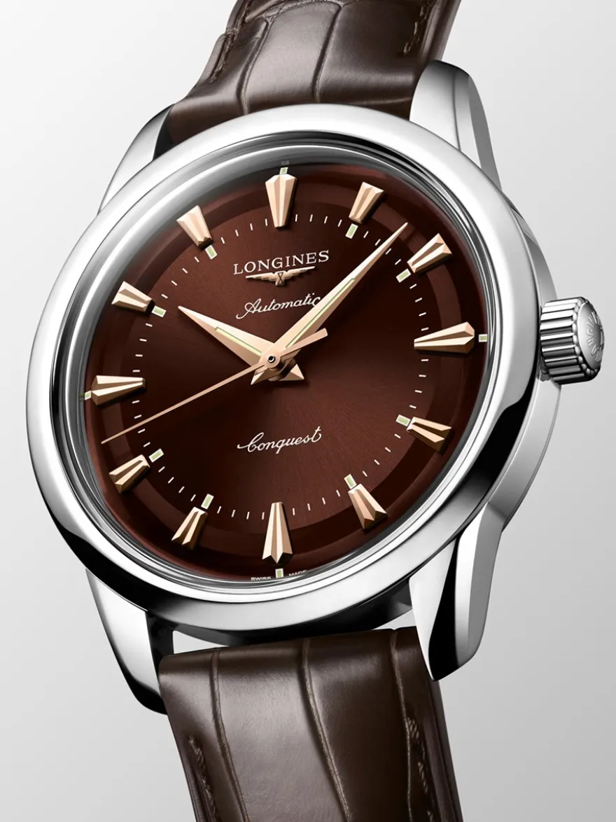 Longines Conquest Heritage 38mm L1.649.4.62.2 + Luxe Cadeau