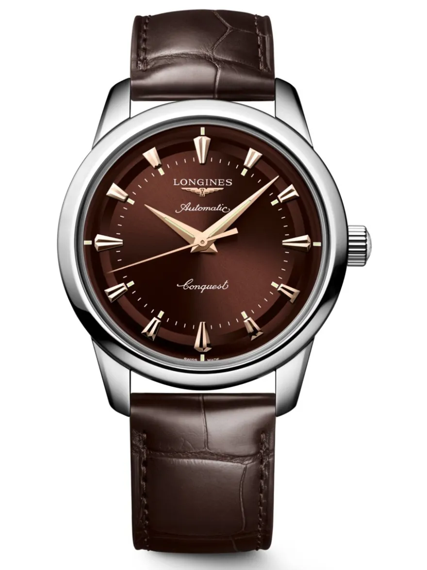 Longines Conquest Heritage 40mm L1.650.4.62.2 + Luxe Cadeau