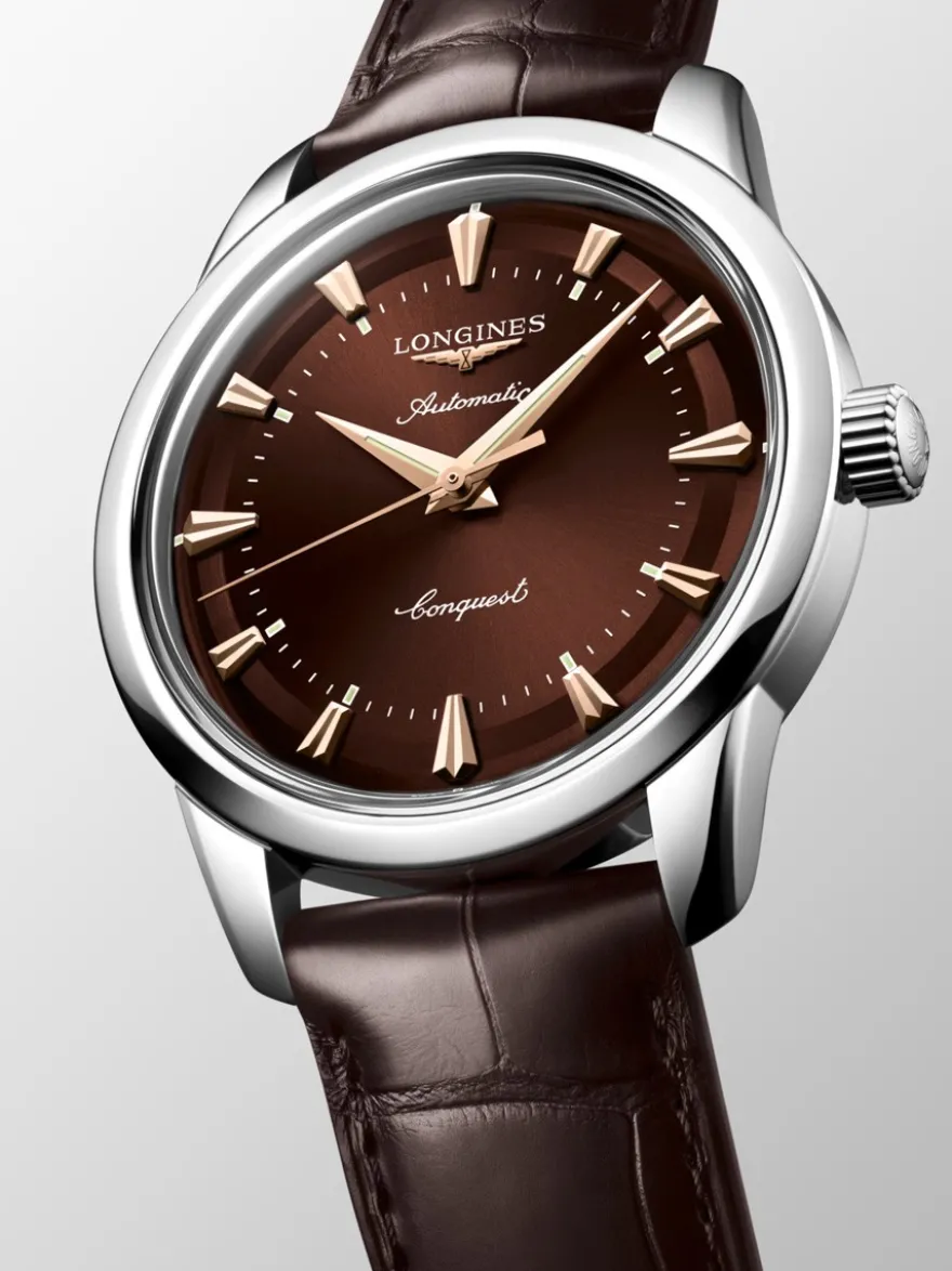 Longines Conquest Heritage 40mm L1.650.4.62.2 + Luxe Cadeau