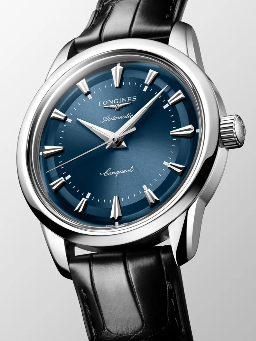 Longines Conquest Heritage 38mm L1.649.4.92.2 + Luxe Cadeau