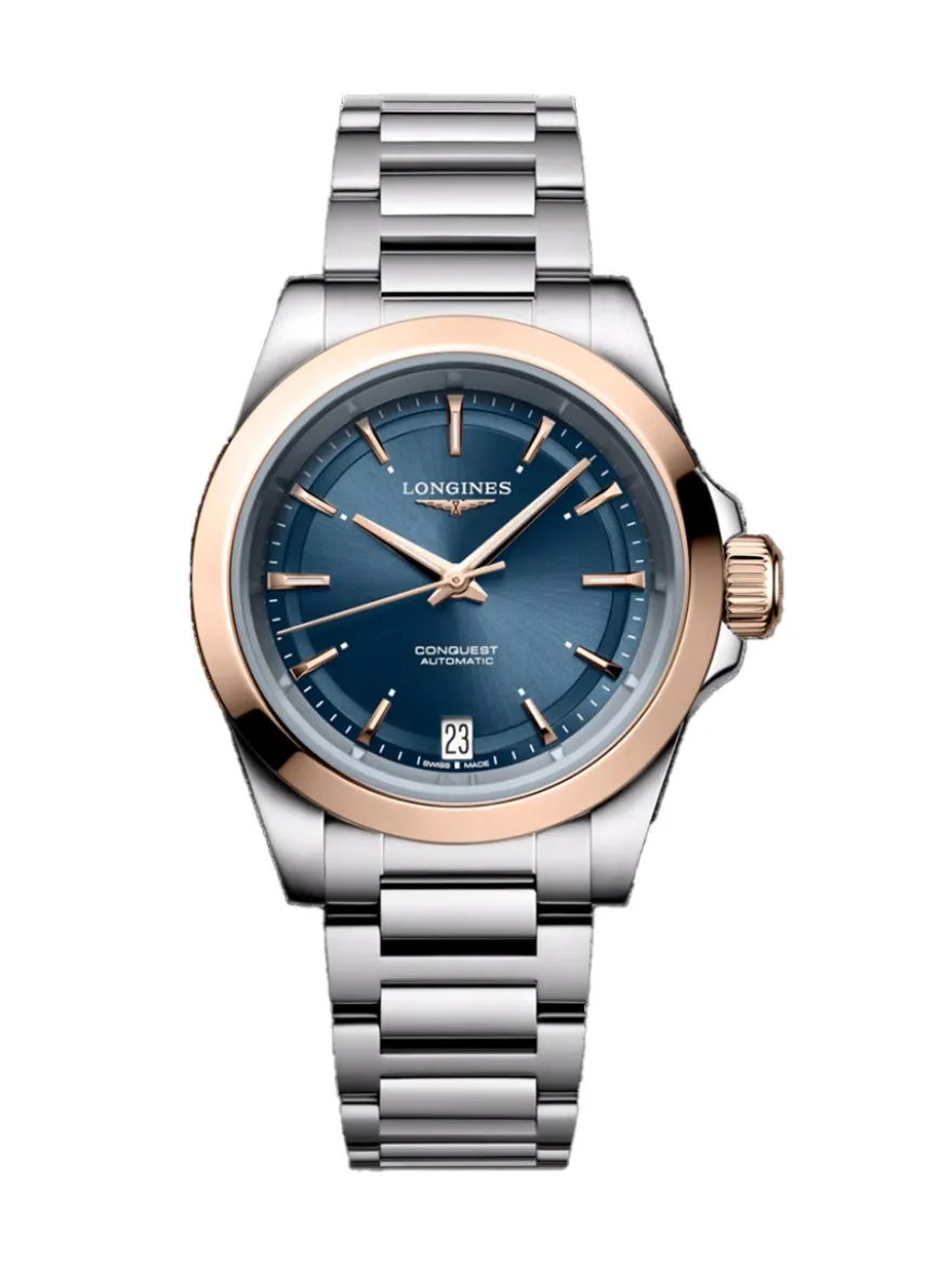 Longines Conquest 34mm L3.430.5.92.6 + Luxe Cadeau