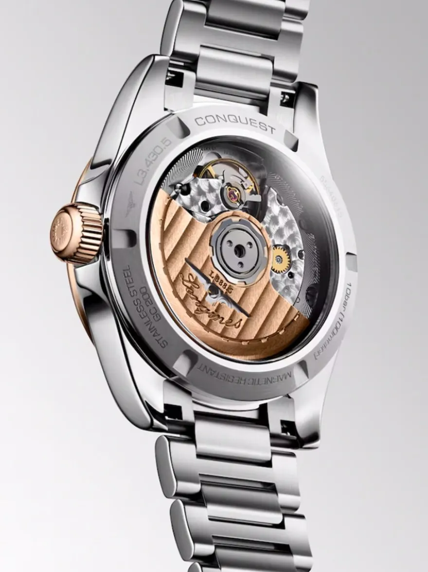 Longines Conquest 34mm L3.430.5.92.6 + Luxe Cadeau