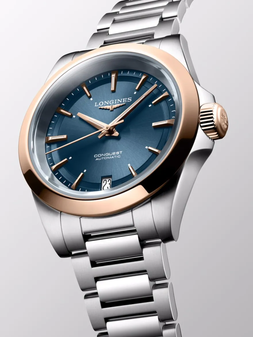 Longines Conquest 34mm L3.430.5.92.6 + Luxe Cadeau
