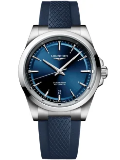 Longines Conquest 38mm L3.720.4.92.9 + Luxe Cadeau