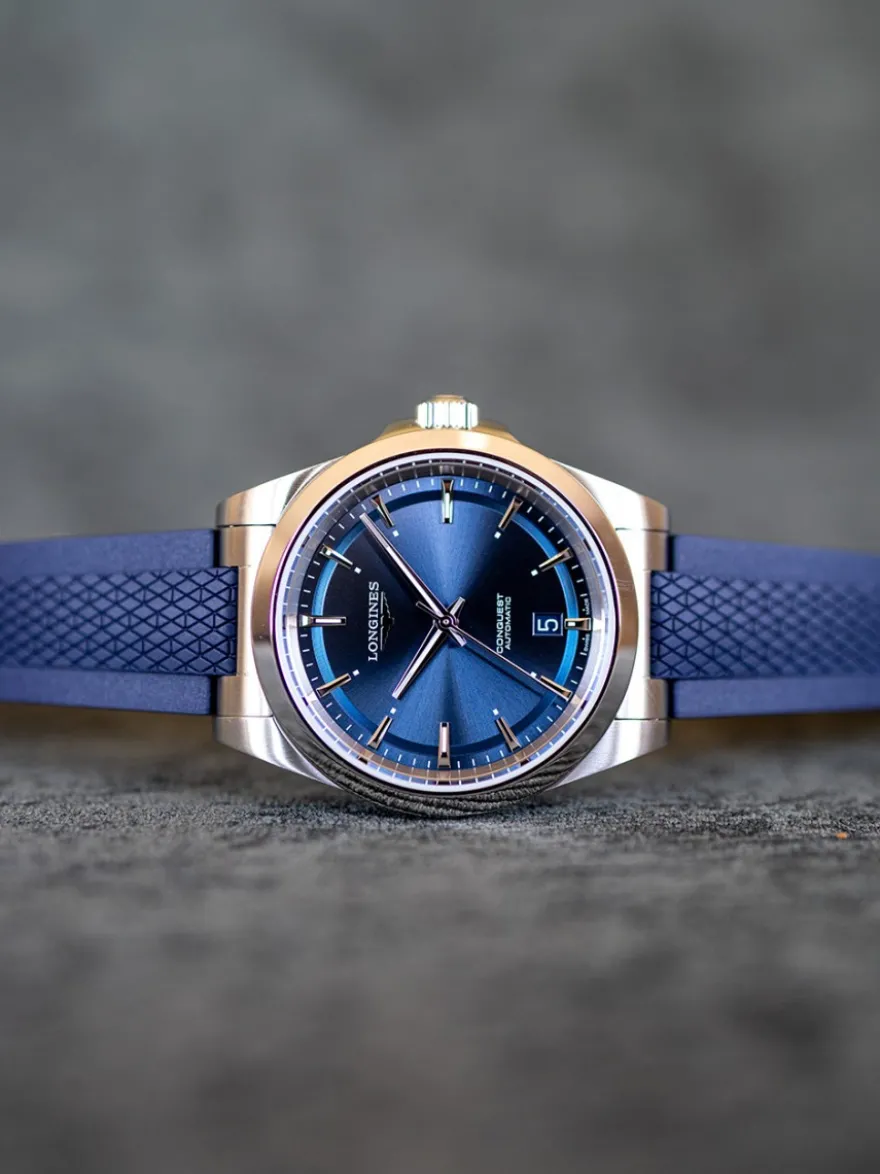 Longines Conquest 38mm L3.720.4.92.9 + Luxe Cadeau