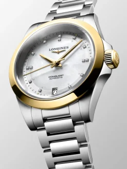 Longines Conquest 34mm L3.430.5.80.6 + Luxe Cadeau