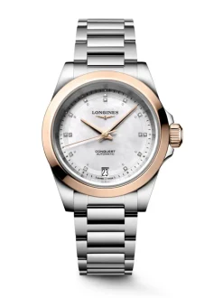 Longines Conquest 34mm L3.430.5.87.6 + Luxe Cadeau