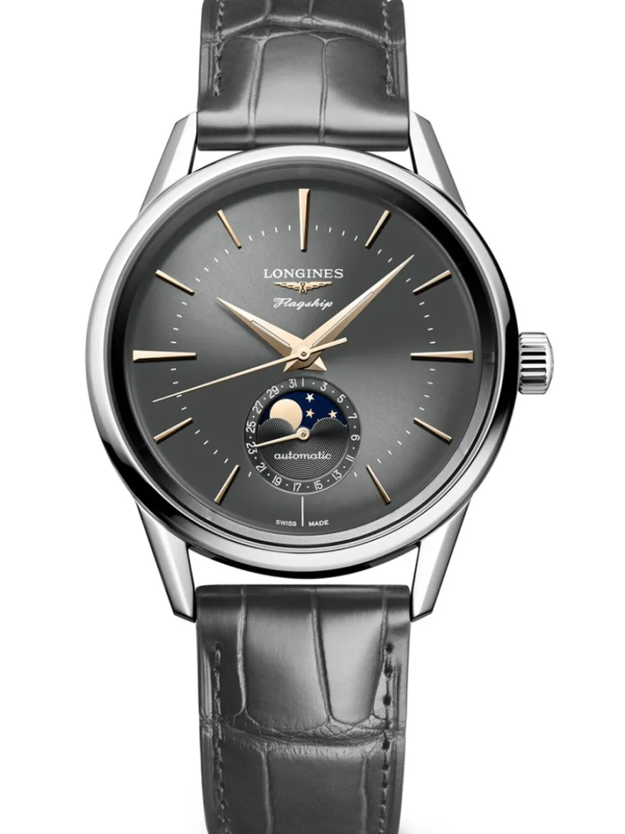 Longines Flagship Heritage L4.815.4.52.2 + Luxe cadeau