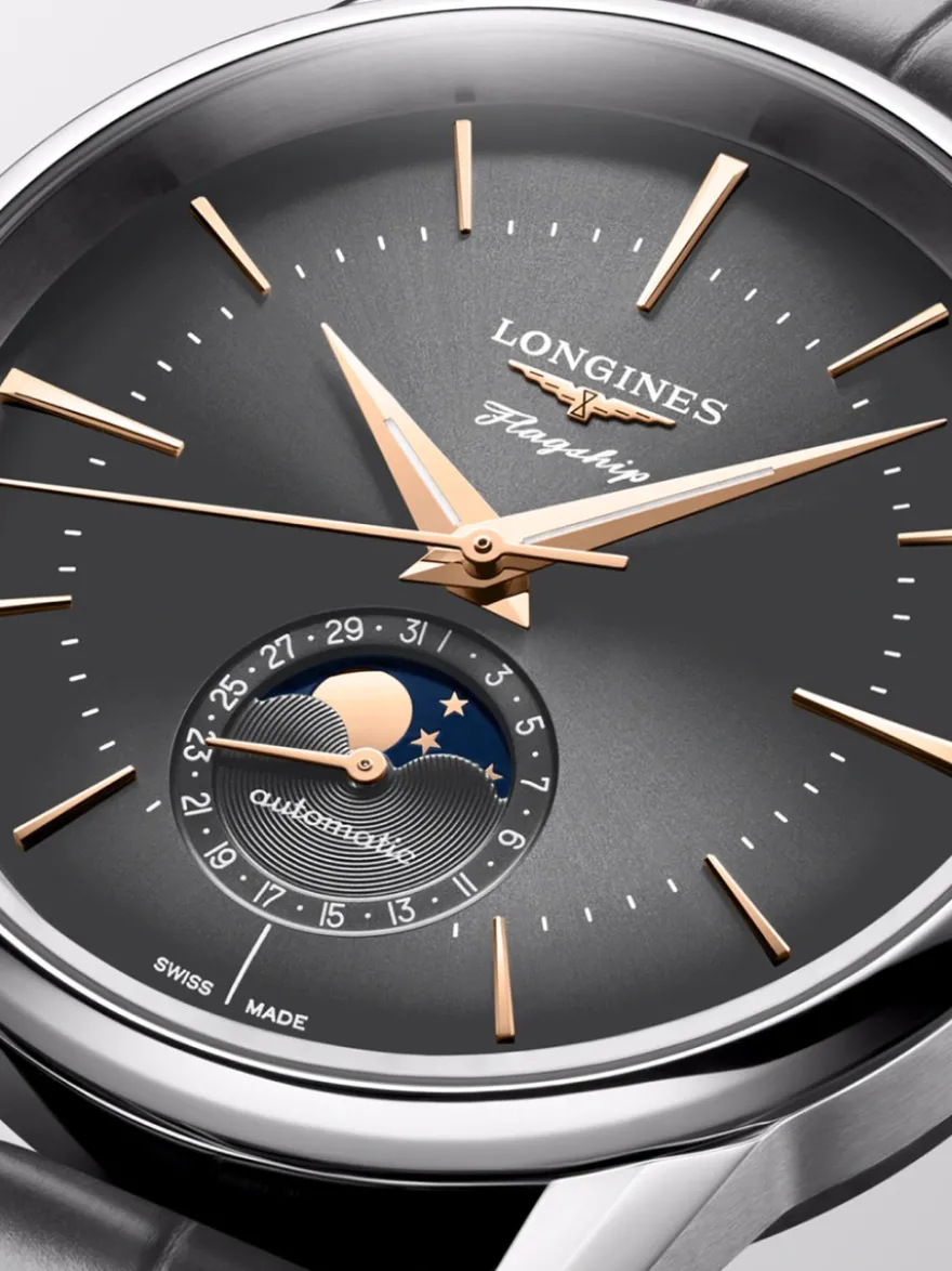 Longines Flagship Heritage L4.815.4.52.2 + Luxe cadeau