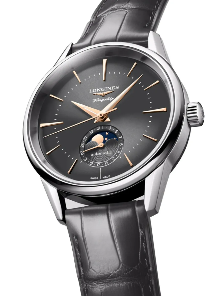 Longines Flagship Heritage L4.815.4.52.2 + Luxe cadeau
