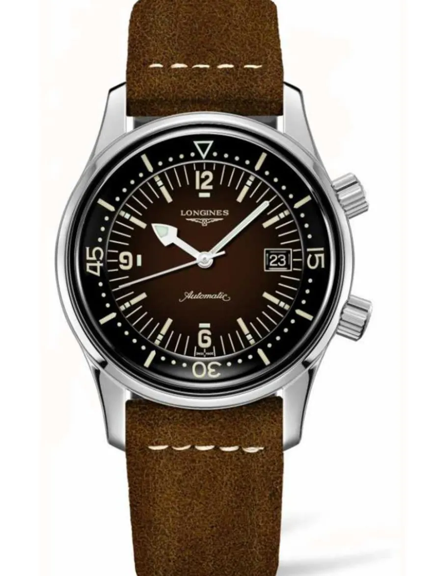 Longines Heritage Legend Diver L3.774.4.60.2 + Luxe Cadeau