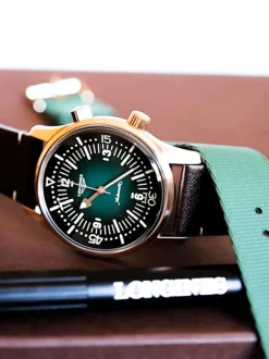 Longines HeritageLegend Diver L37741502 + Luxe Cadeau