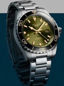Longines HydroConquest Auto GMT L3.890.4.06.6 + Luxe Cadeau