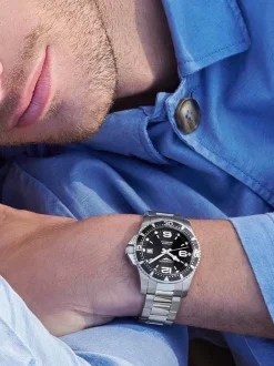 Longines HydroConquest Automaat 41mm L3.742.4.56.6 + Luxe Cadeau